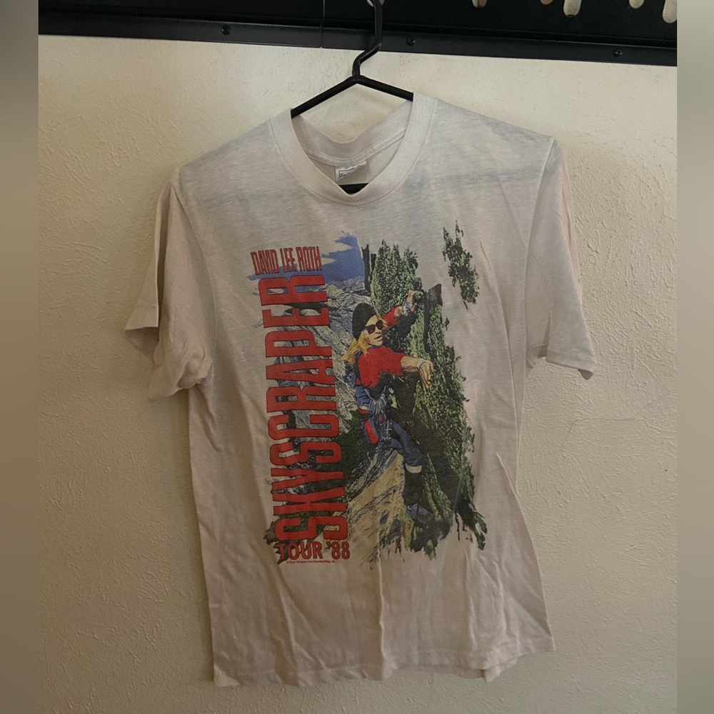 Vintage David Lee Roth Skyscraper 88 Band Tee